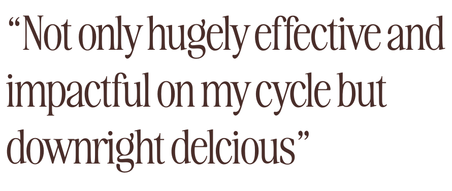 Product reviews with positive feedback on taste and effectiveness, featuring CycleSnax brand.